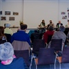 Pushpa Singh, Aneesh Kumar, Julius Reubke and Therese Lugenheim, conference "From margin to center", Cologne, credit Martin Bauer