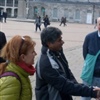 Rajagopal meeting the Mayor with Fran Wilde and Ivan Nutbrown credit AVI / Ekta Parishad