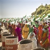 Women marching in Jan Satyagraha credit Goran Basic / Ekta Parishad